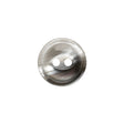 Plastic 2-Hole Button - 24L/15mm - Translucent Gray Swirl