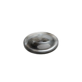 Plastic 2-Hole Button - 28L/18mm - Translucent Gray Swirl