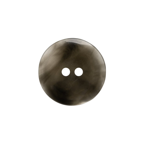 Plastic 2-Hole Button - 32L/20mm - Translucent Gray Swirl