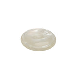 Plastic 2-Hole Button - 32L/20mm - Translucent White Swirl