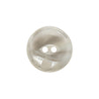 Plastic 2-Hole Button - 32L/20mm - Translucent White Swirl