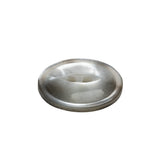 Plastic 2-Hole Button - 36L/23mm - Translucent Gray Swirl