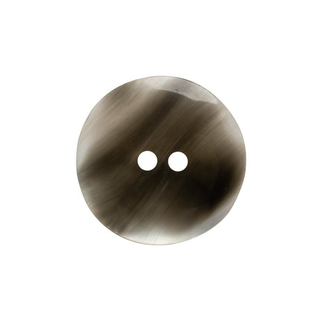 Plastic 2-Hole Button - 36L/23mm - Translucent Gray Swirl