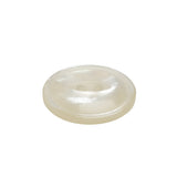 Plastic 2-Hole Button - 36L/23mm - Translucent White Swirl