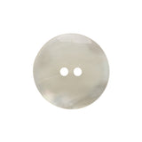 Plastic 2-Hole Button - 36L/23mm - Translucent White Swirl