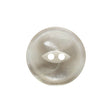 Plastic 2-Hole Button - 36L/23mm - Translucent White Swirl
