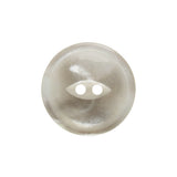 Plastic 2-Hole Button - 36L/23mm - Translucent White Swirl