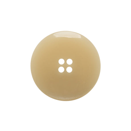 Plastic 4-Hole Button - 36L/23mm - Ivory, Pink and Green Iridescent Shimmer Saucer - Made in Italy