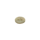 Plastic 2-Hole Button - 16L/10mm - Shimmering Light Olive Green