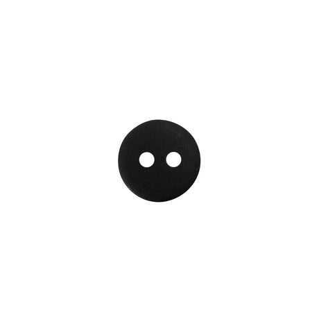 Plastic 2-Hole Button - 16L/10mm - Shimmering Charcoal