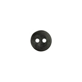 Plastic 2-Hole Button - 16L/10mm - Shimmering Charcoal
