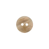 Plastic 2-Hole Button - 20L/12.5mm - Shimmering Cream