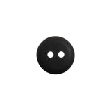 Plastic 2-Hole Button - 20L/12.5mm - Shimmering Charcoal