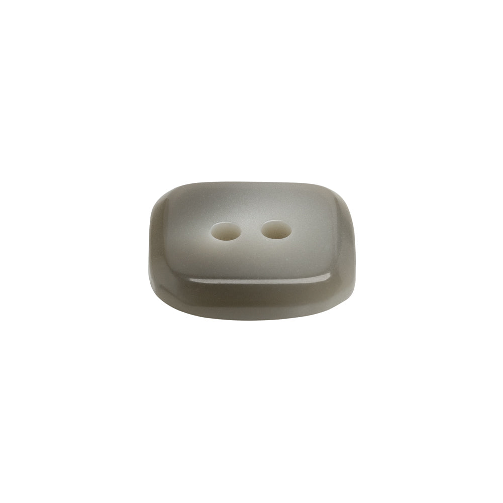 Square Plastic 2-Hole Button - 28L/18mm - Gray Ombre