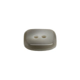 Square Plastic 2-Hole Button - 28L/18mm - Gray Ombre