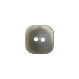 Square Plastic 2-Hole Button - 28L/18mm - Gray Ombre