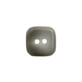 Square Plastic 2-Hole Button - 28L/18mm - Gray Ombre