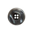 Shell 4-Hole Button - 36L/23mm - Gray Iridescent Wide Rim