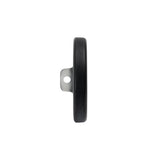 Plastic Shank Back Button - 36L/23mm - Charcoal and Gray Shimmer Swirl