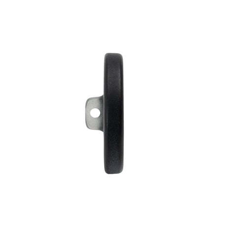 Plastic Shank Back Button - 36L/23mm - Charcoal and Gray Shimmer Swirl