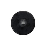 Plastic Shank Back Button - 36L/23mm - Charcoal and Gray Shimmer Swirl