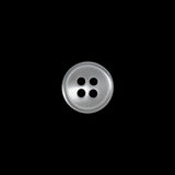 Plastic 4-Hole Button - 18L/11.5mm - Luminous White