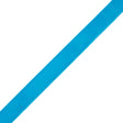 0.875" Turquoise Nylon Velvet Ribbon