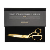 9" Knife-Edge Dressmaker's Shears by Mood - Metallic Gold