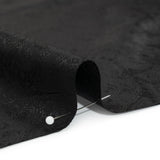 Black Paisley Polyester Jacquard