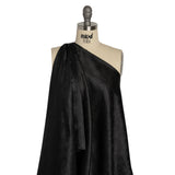 Black Paisley Polyester Jacquard