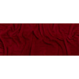 Red Fuzzy Blended Wool Coating