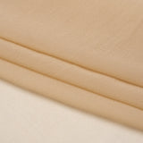 Famous Australian Designer Beige Silk Georgette