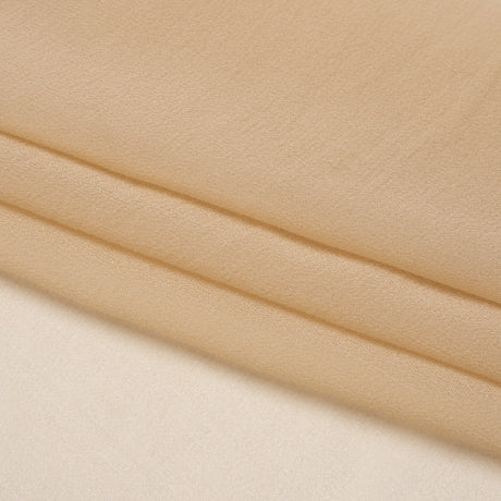 Famous Australian Designer Beige Silk Georgette