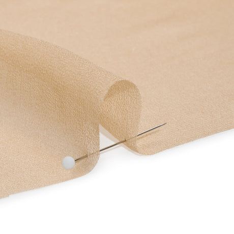 Famous Australian Designer Beige Silk Georgette