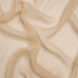 Famous Australian Designer Beige Silk Georgette