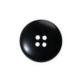 Plastic 4-Hole Button - 35L/22mm - Classic Black