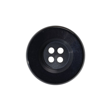 Plastic 4-Hole Button - 36L/23mm - Midnight Ink Well