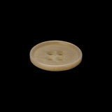 Plastic 4-Hole Button - 32L/20mm - Cream and Beige Swirls