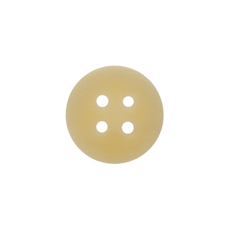 Plastic 4-Hole Button - 28L/18mm - Beige and Gray Striated