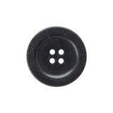 Metal 4-Hole Button - 36L/23mm - Pewter