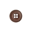 Metal 4-Hole Button - 24L/15mm - Matte Copper
