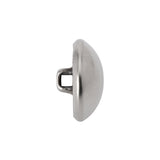 Metal Shank Back Button - 30L/19mm - Domed Silver