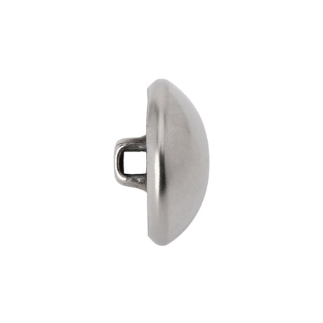 Metal Shank Back Button - 30L/19mm - Domed Silver