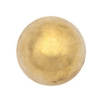 Metal Shank Back Button - 42L/27mm - Domed Gold