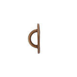 Metal Shank Back Button - 24L/15mm - Copper Ring