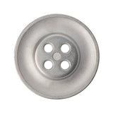 Metal 4-Hole Button - 48L/30.5mm - Brushed Silver and Gold Ombre