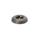 Metal 4-Hole Button - 28L/18mm - Gunmetal Inkwell