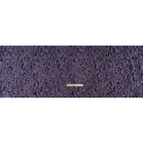 Metallic Purple and Black Abstract Luxury Brocade