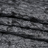 Metallic Silver and Gray Abstract Luxury Brocade