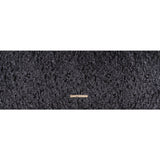 Metallic Gunmetal and Black Abstract Luxury Brocade